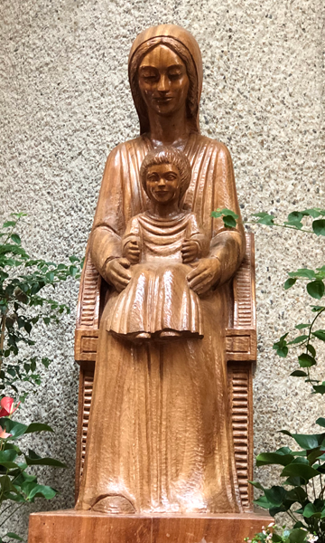 La Vierge à l'Enfant La Vierge à l'Enfant